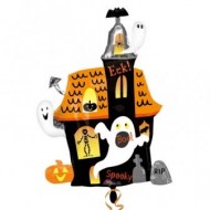 Haunted House Supershape Halloween Balloon